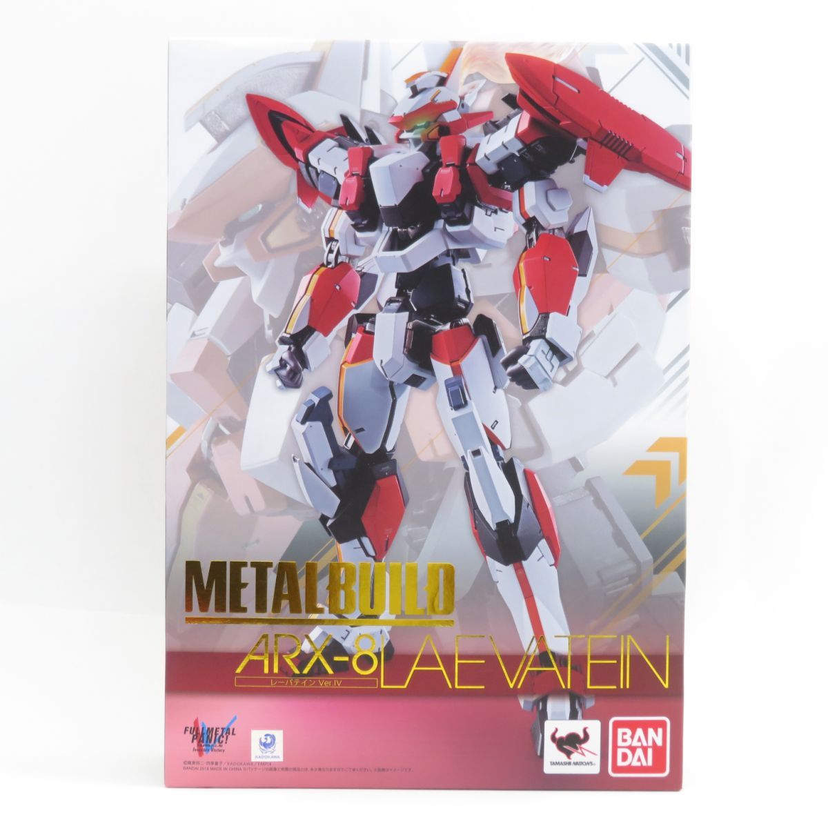 未開封 METAL BUILD フルメタルパニック レーバテイン Ver.IV フィギュア テープ二重貼り