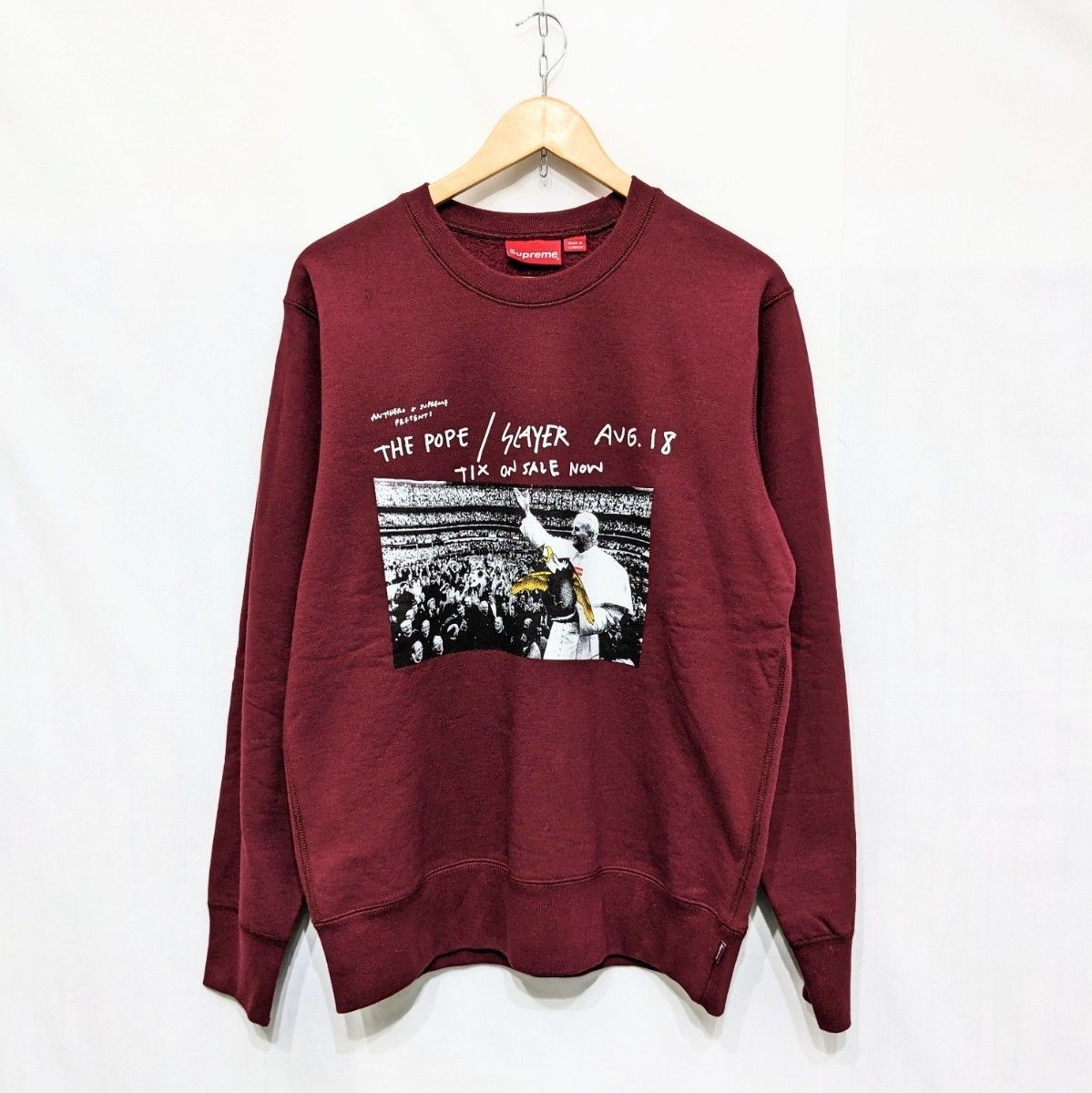 Supreme/ANTIHERO Pope Crewneck L sweat | www.innoveering.net