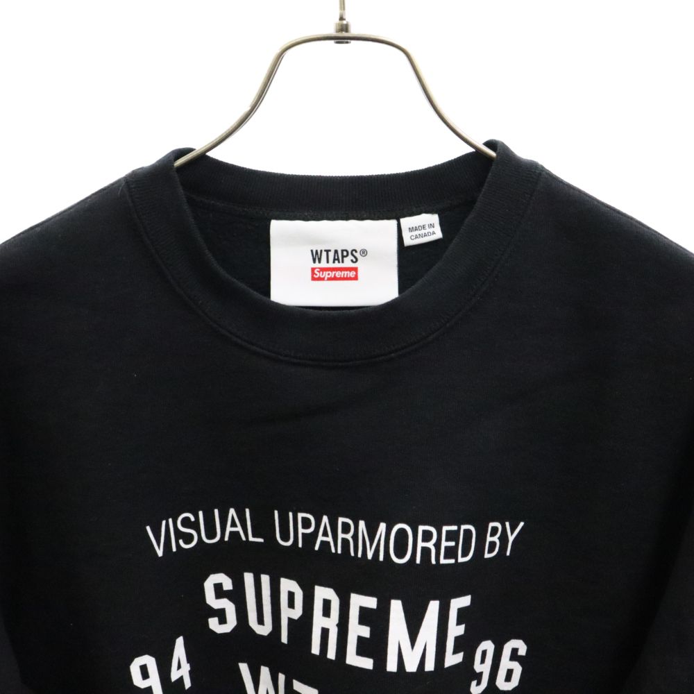 SUPREME (シュプリーム) 21AW × WTAPS Crewneck × ダブル SUPREME (シュプリーム) 21AW × WTAPS Crewneck × ダブル