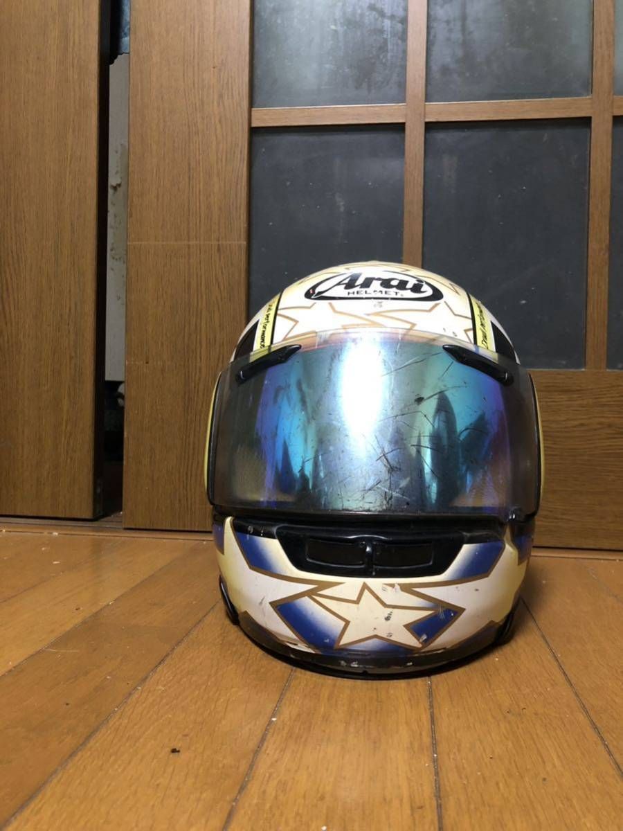 Arai ケビンシュワンツレプリカヘルメット たぶんMサイズ ジャンク 