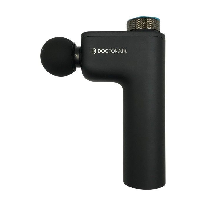 DOCTORAIR ドクターエア エクサガン ホット-クール ブラック 温冷機能 超振動 コードレス 充電式 REG-03BK T1