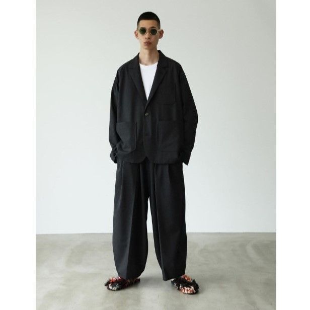 sillage HAKAMA ハカマパンツ Sillage / hakama pants black シアージ