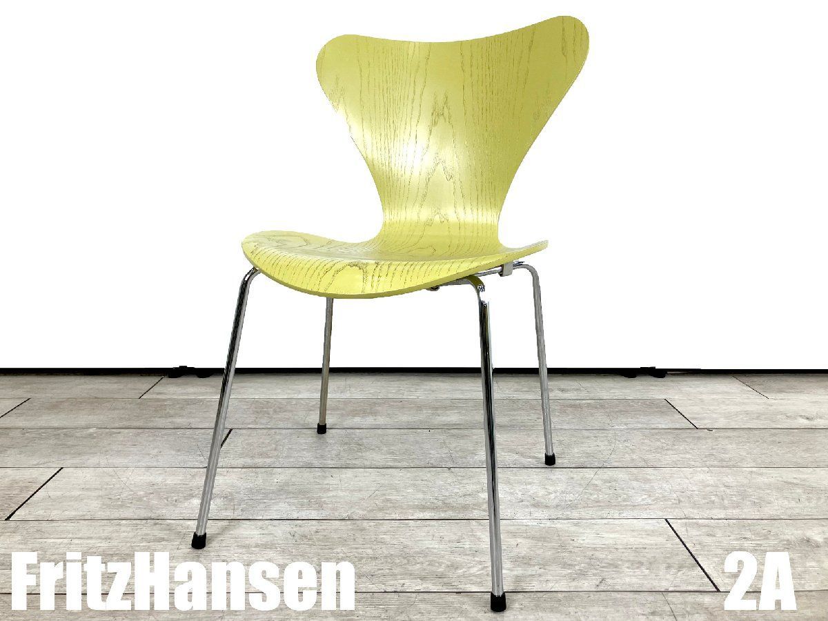 メルNM ② Fritz Hansen フリッツハンセン セブンチェア 受注商品】シリーズセブン チェア ナチュラルウッド クローム