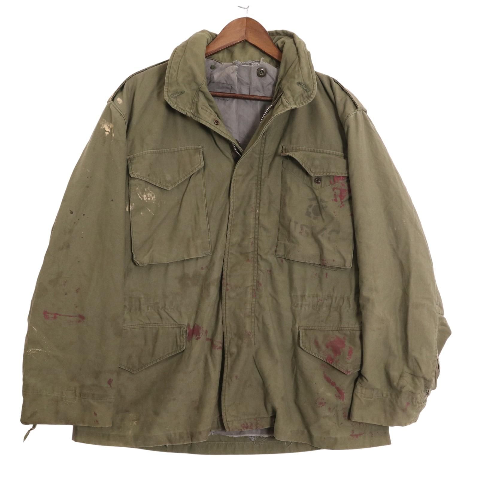 60年代 米軍実物 U.S.ARMY M-65 フィールドジャケット 2nd グレー