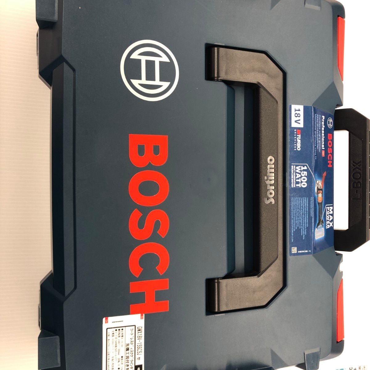 ДД【未使用】BOSCH ボッシュ ディスクグラインダー 未使用品(S) コードレス式 18v 先端工具付きセット GWX18V-15SC5J 未使用 ДД【未使用】BOSCH ボッシュ ディスクグラインダー 未使用品(S