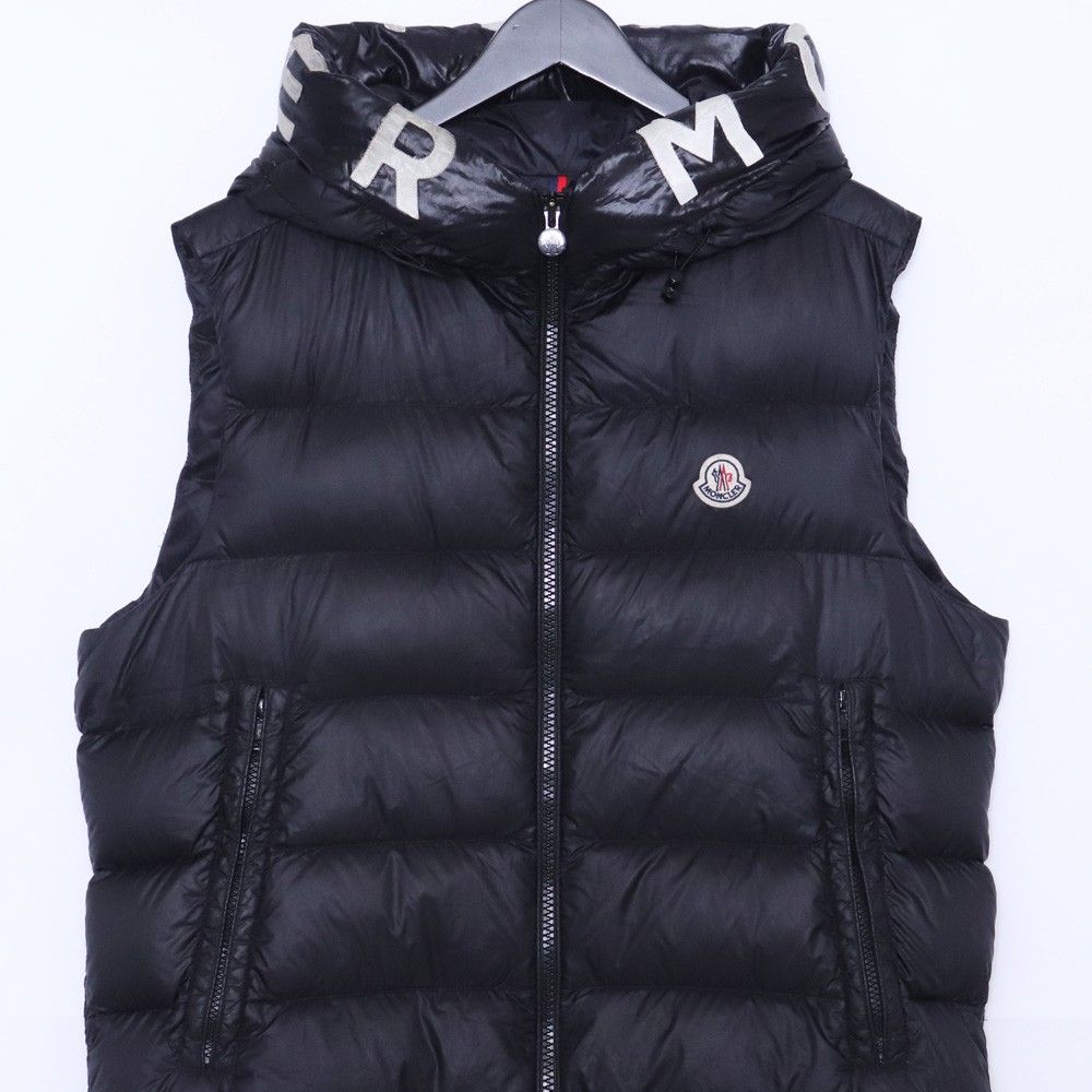 MONCLER MONTREUIL ダウンベスト サイズ4 ブラック G20911A00018