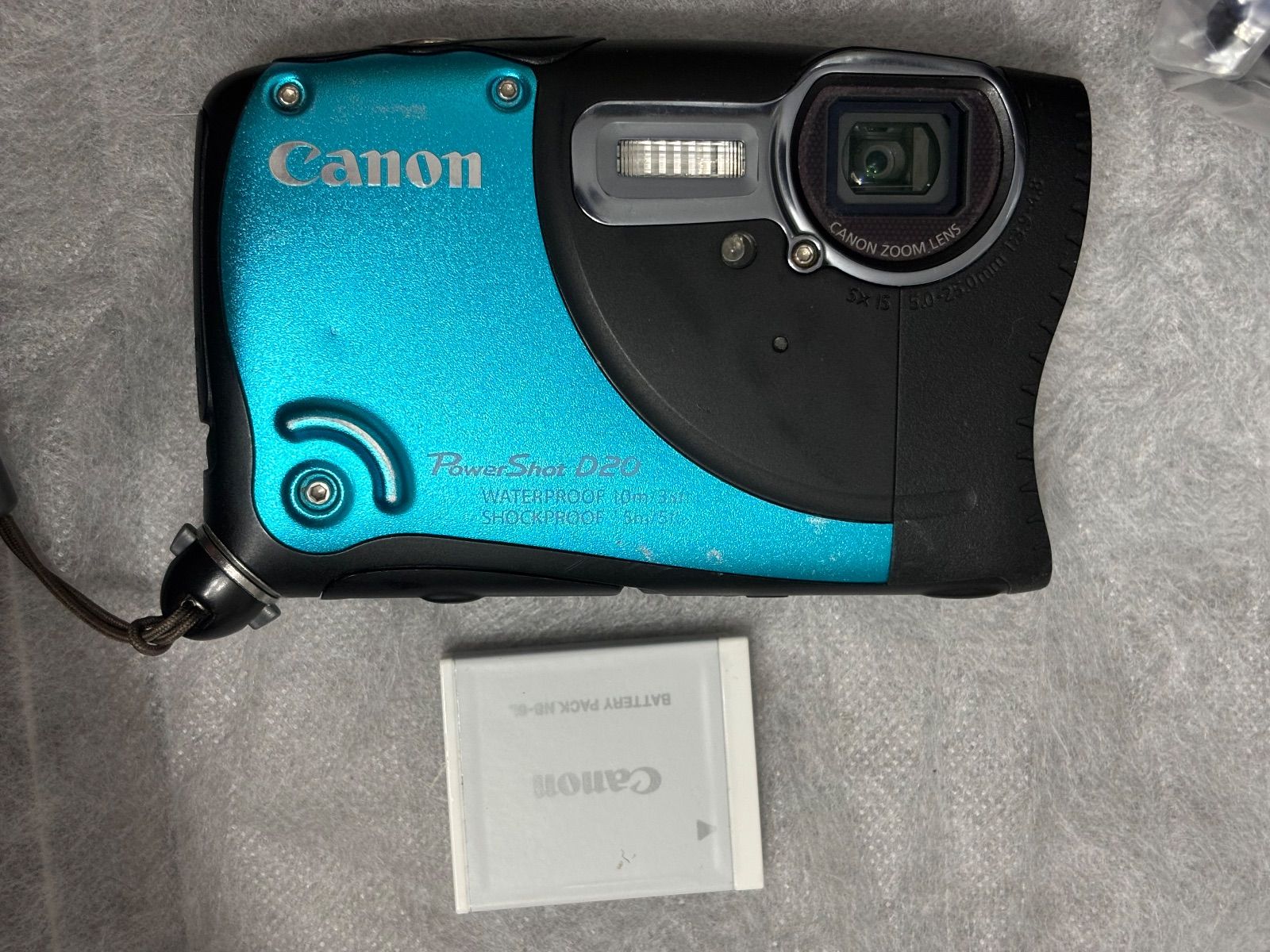 Canon デジタルカメラ PowerShot D20 約1210万画素 光学5倍ズーム タフ