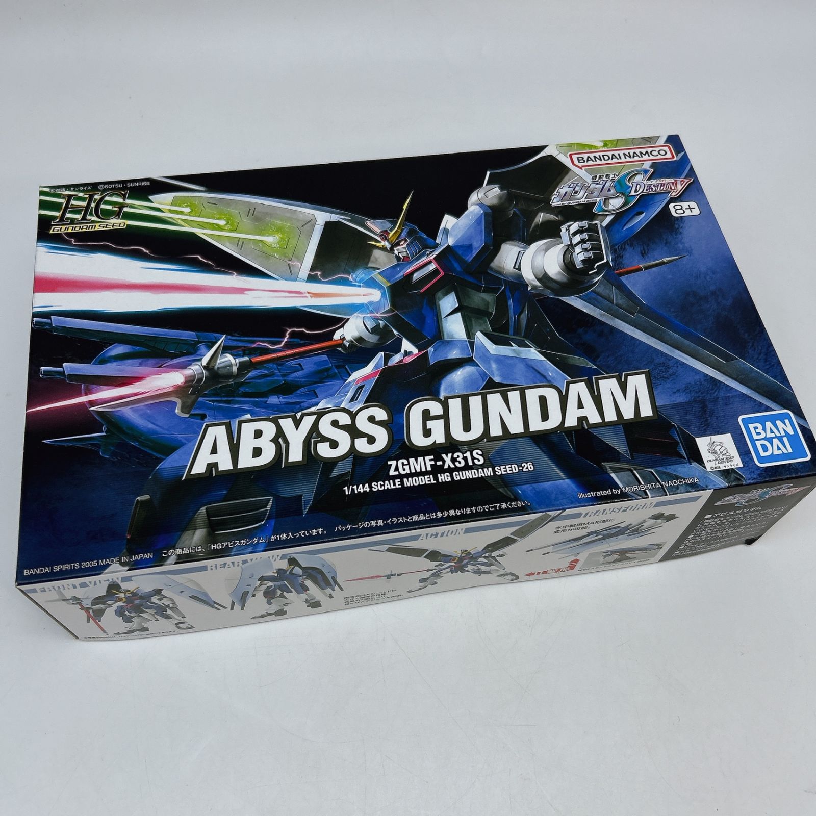 2029 【未組立】 HG 1/144 ZGMF-X31S アビスガンダム 「機動戦士
