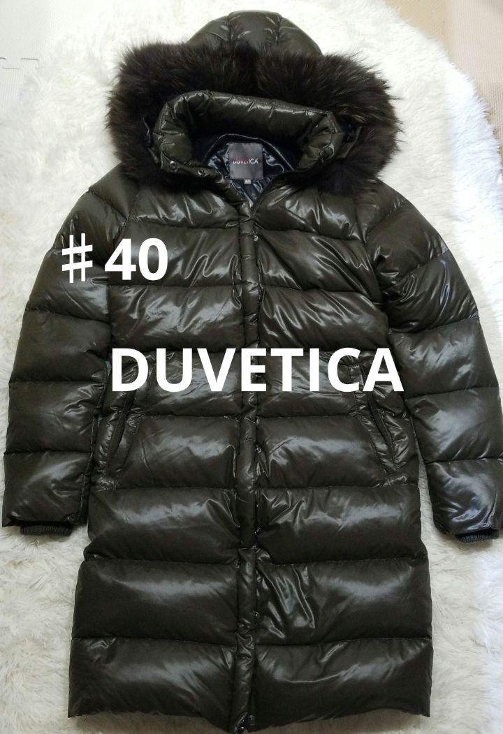DUVETICA ダウンジャケット サイズ40 オリーブグリーン denebu 【公式