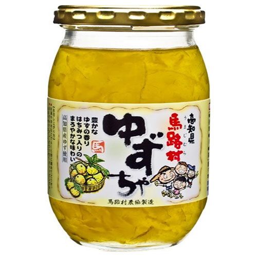 加藤美蜂園 日本ゆずレモン 馬路村ゆずちゃ 420g×12個入｜ ゆず茶 柚子 蜂蜜 れもん