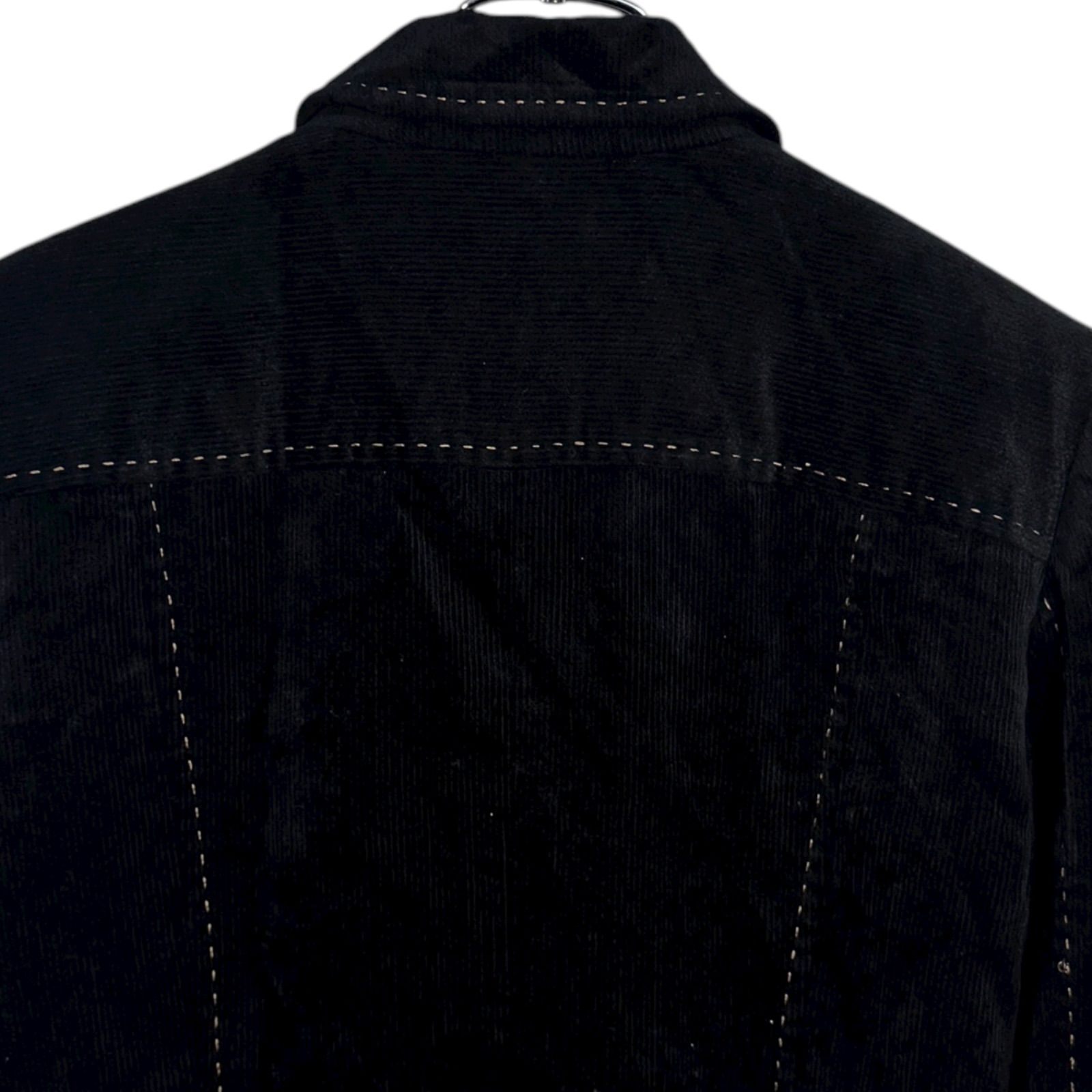 Z1502 Leilian レリアン コーデュロイ ジャケット ブラック アウター