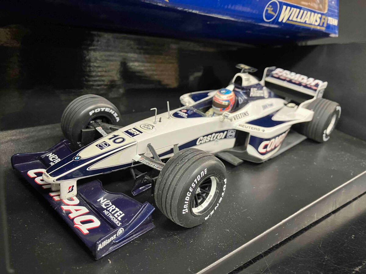 【ミニチャンプス　ウィリアムズ BMW FW22 バトン2000年1/18】 ミニチャンプス ウィリアムズ BMW FW22 バトン2000年1/18