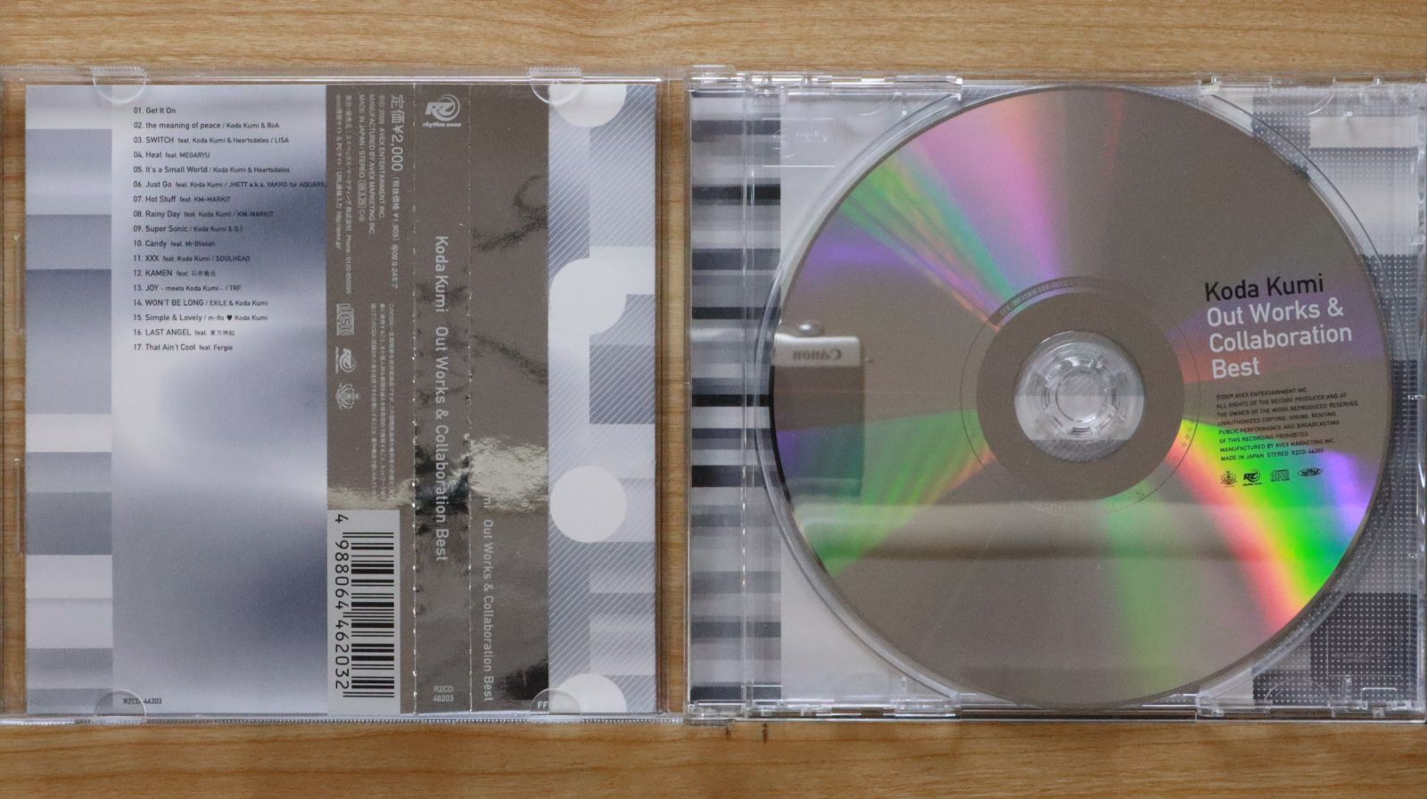 国内盤CD☆倖田來未/Kumi Koda□ OUT WORKS&COLLABOLATION BEST