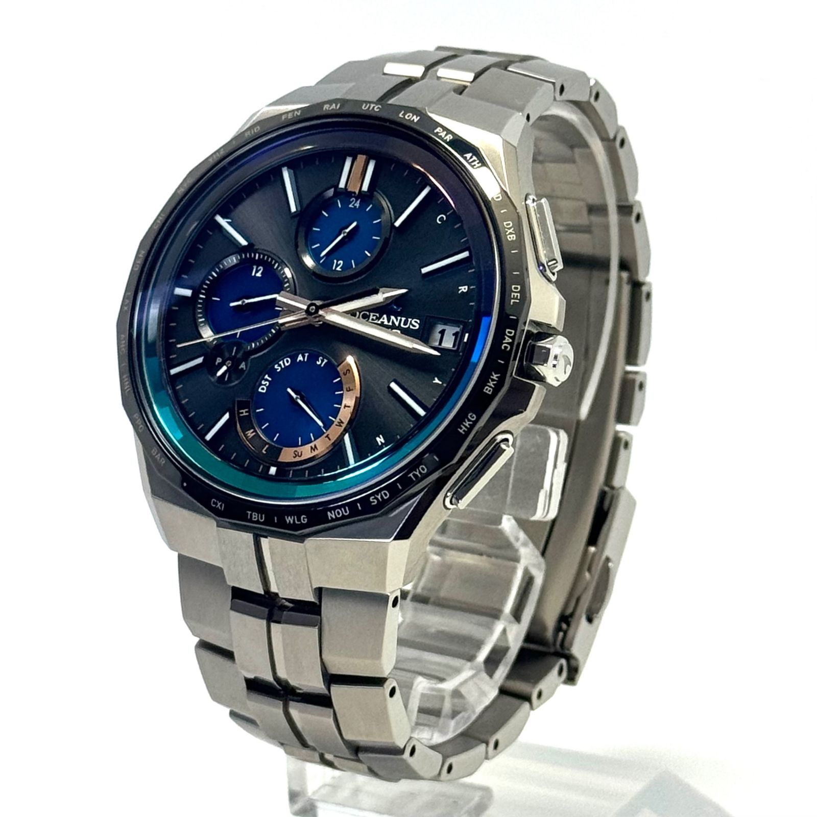 美品・希少】カシオ CASIO オシアナス OCEANUS Manta S5000 Series OCW 