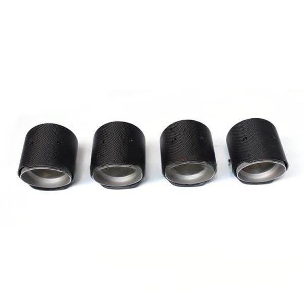 AKRAPOVIC アクラポヴィッチ 式 BMW カーボン製 M2 F87 M3 F80 M4 F82 F83 マフラーカッター 4個セット