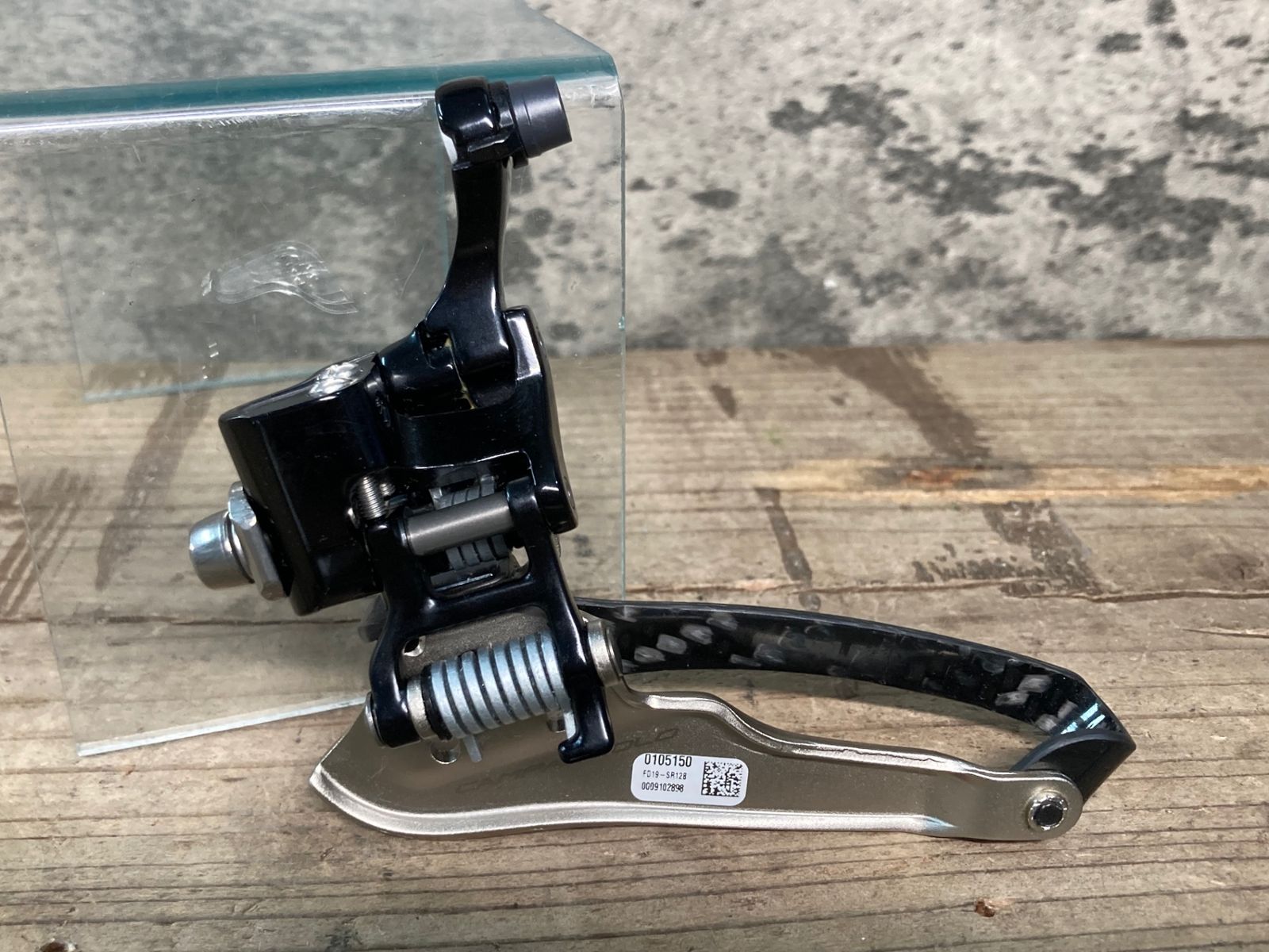 JB849 カンパニョーロ Campagnolo スーパーレコード SUPER RECORD 12s FD19-SR12B フロントディレイラー 直付