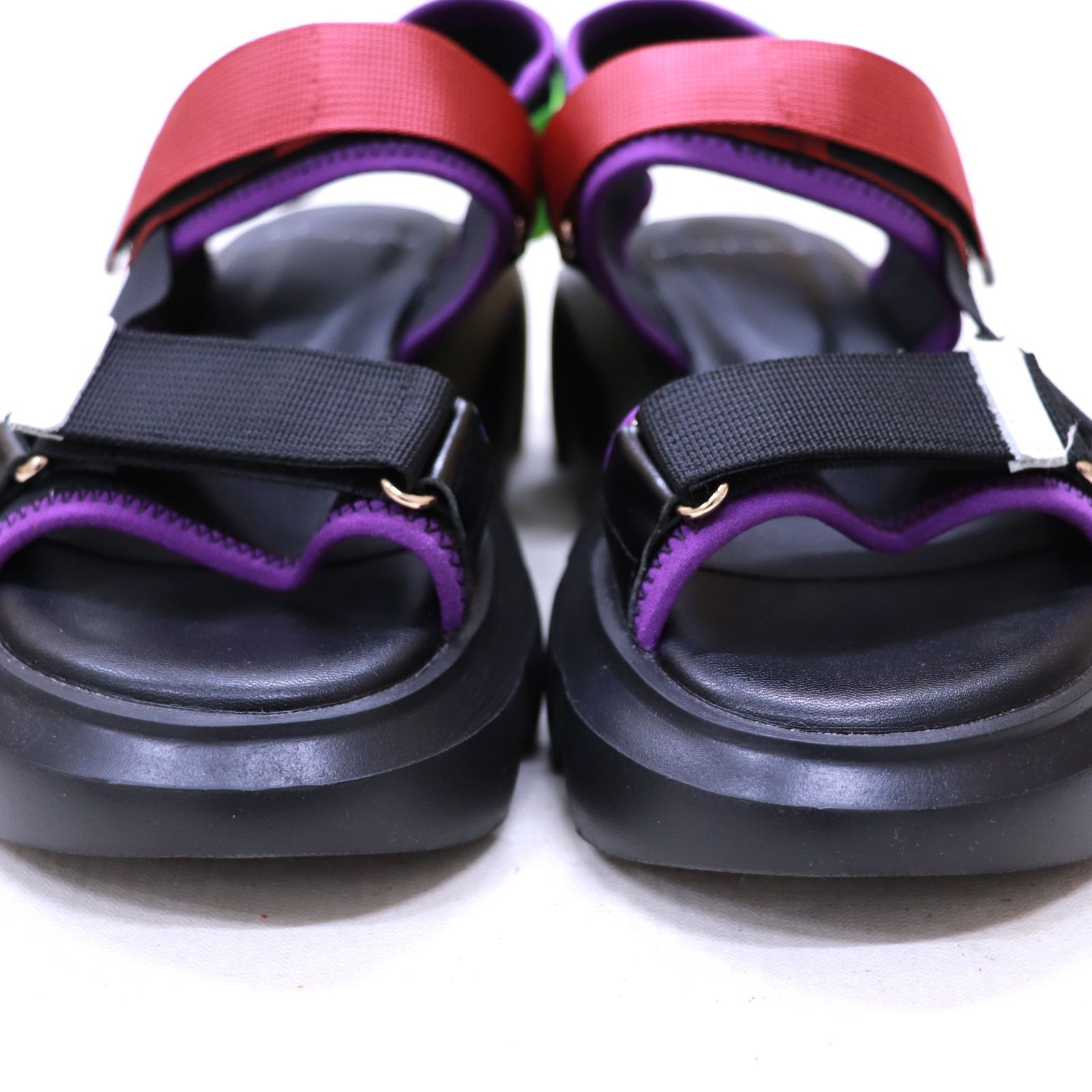 未使用品 MANA マナ ベルクロサンダル コンビ バイカラー スポーツサンダル