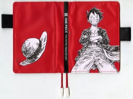 文房具その他 麦わらのルフィ RED 手帳カバー(オリジナル・A6