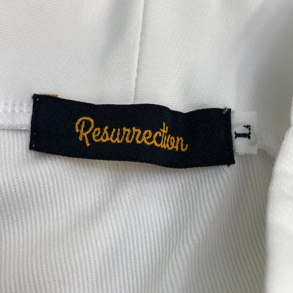サイズ：L RESURRECTION レザレクション モックネック半袖Tシャツ