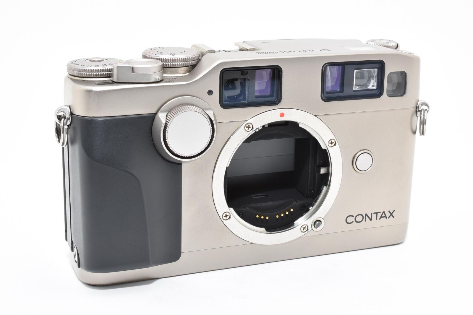 暖かい コンタックス CONTAX G2D ボディ シルバー データバック GD-2付き 完動品 602P942A509108