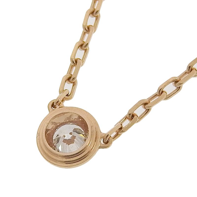 カルティエ CARTIER ダムールネックレスXS ネックレス K18PG 中古 新  