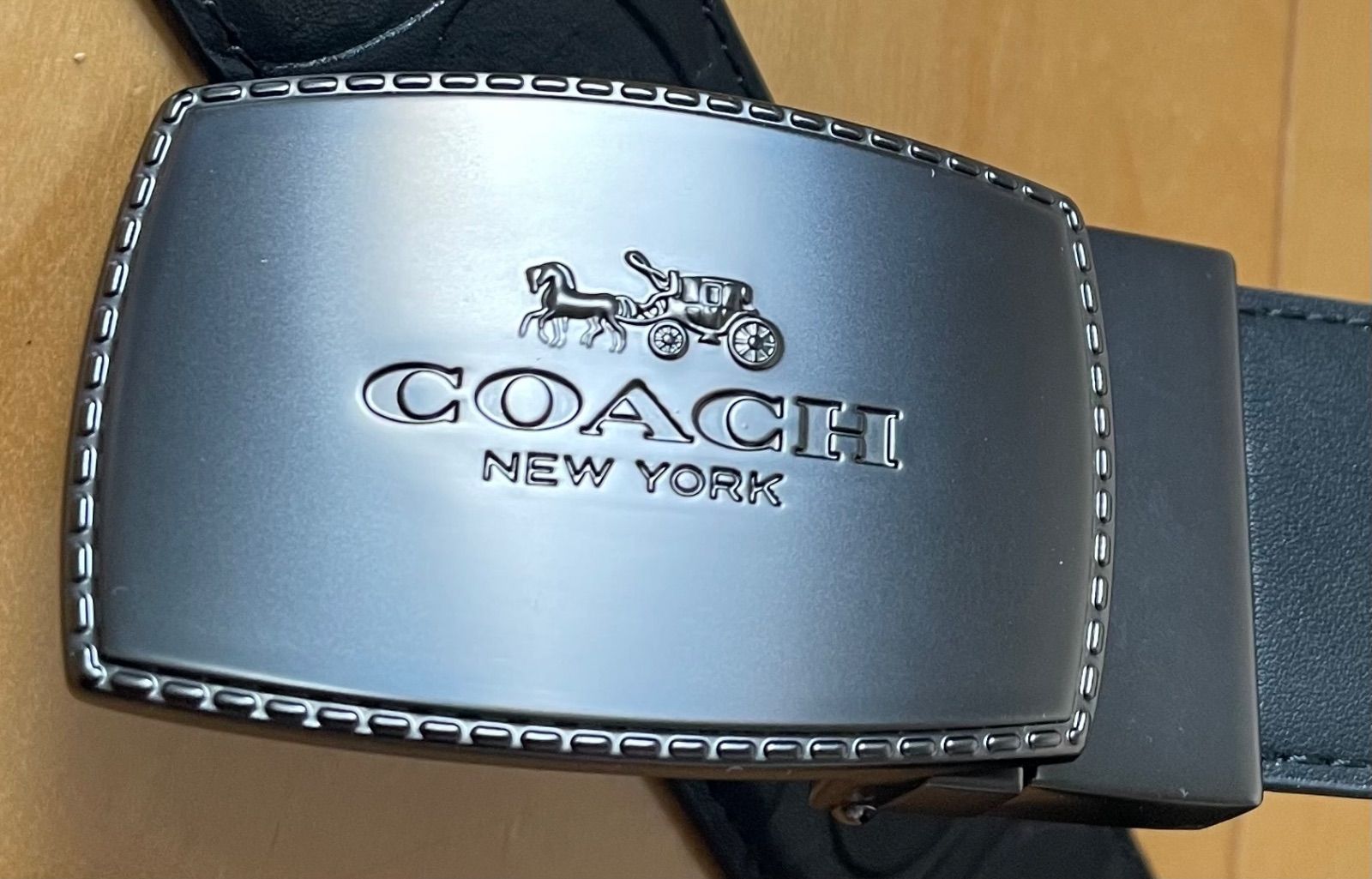 coachコーチ|シグネチャーフリーサイズリバーシブル|ベルト|ギフト
