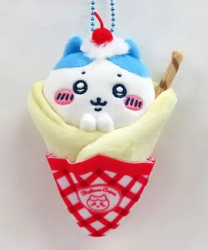 ちいかわ☆ハチワレ☆クレープぬいぐるみキーホルダーセット