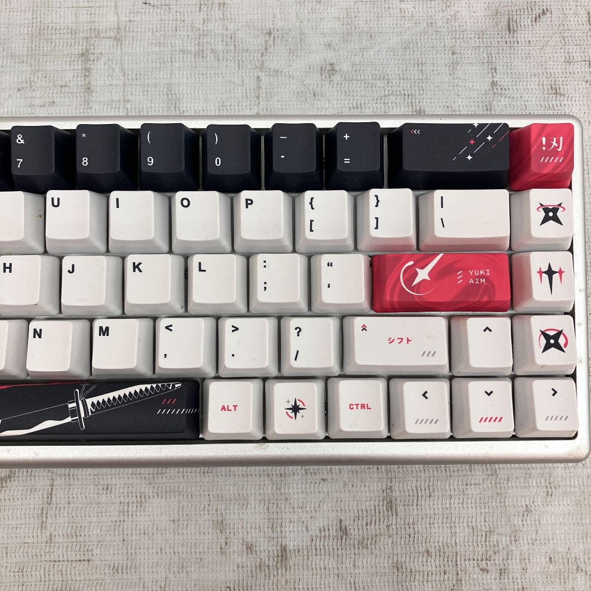 YukiAim Polar 65 Keyboard Katana Edition ゲーミング
