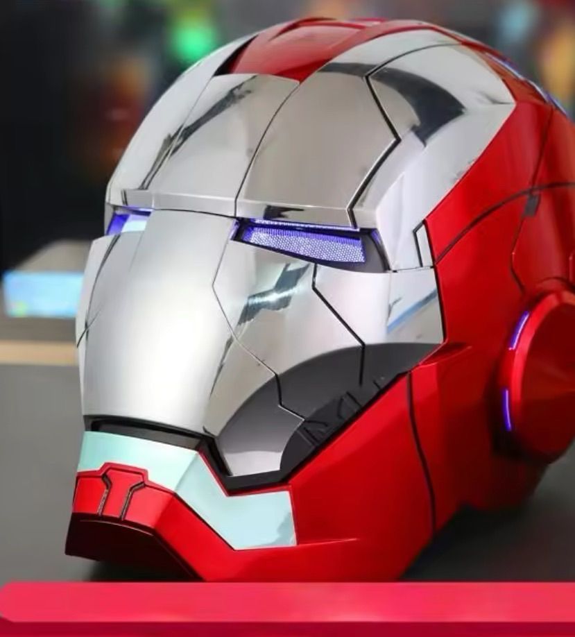 新品アイアンマンmark50 ヘルメット音声認識開閉AUTOKING マスク 自動