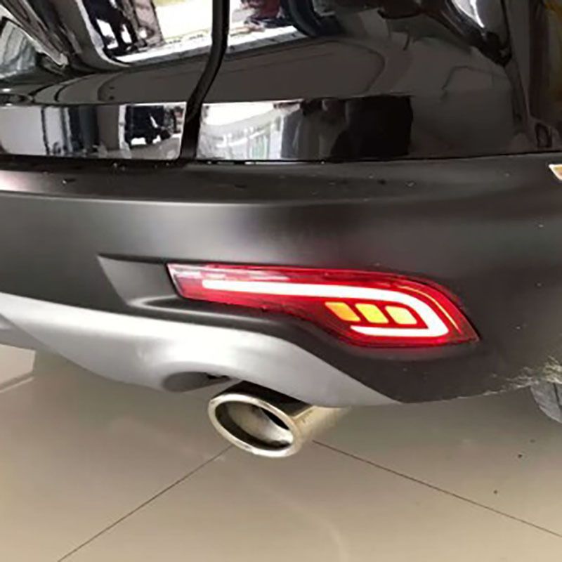 【史上最も激安！】 ホンダ CR-V 17～21年式対応 リアバンパーライト 後部フォグランプ 日中走行灯 テールランプ 後付け 外装 カスタムパーツ ABS製 A B Cタイプあり