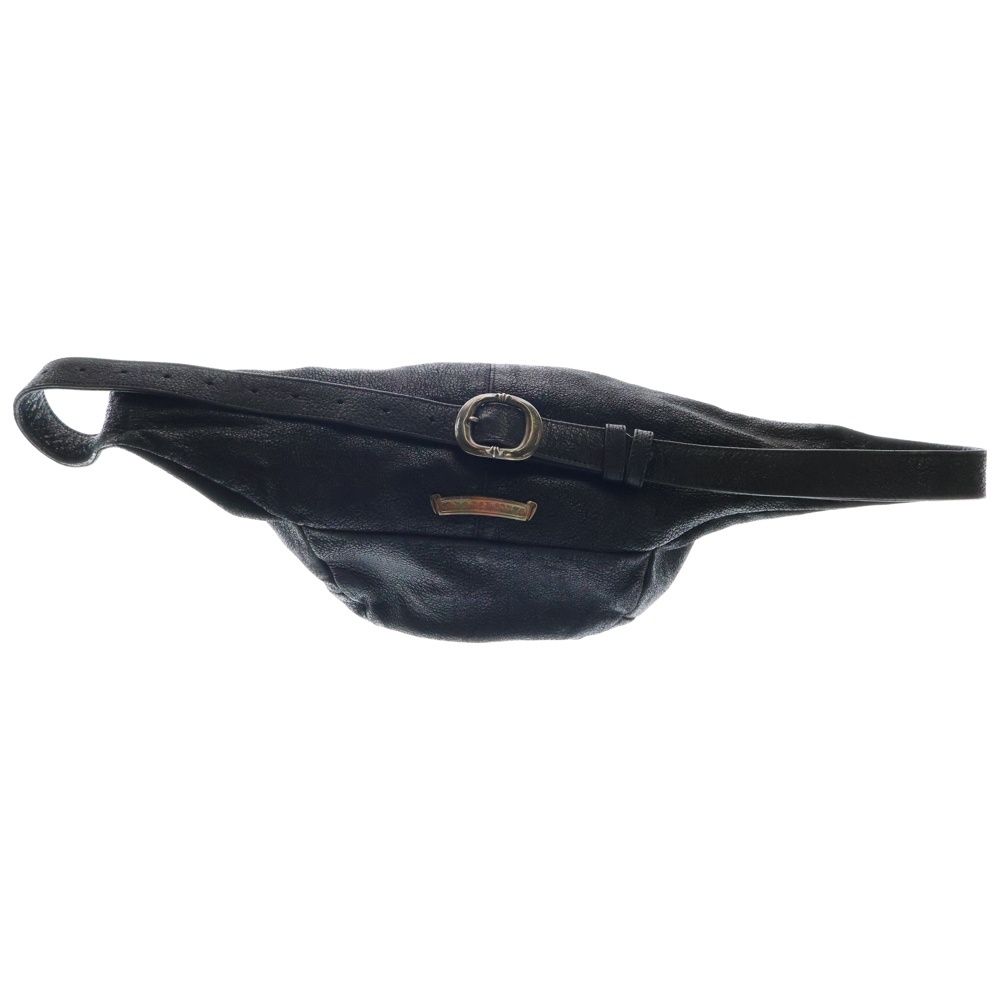 CHROME HEARTS クロムハーツ 1 SNAT PACK スナットパック ダガージップ ガンスリンガーベルト デストロイレザーウエストバッグ ブラック