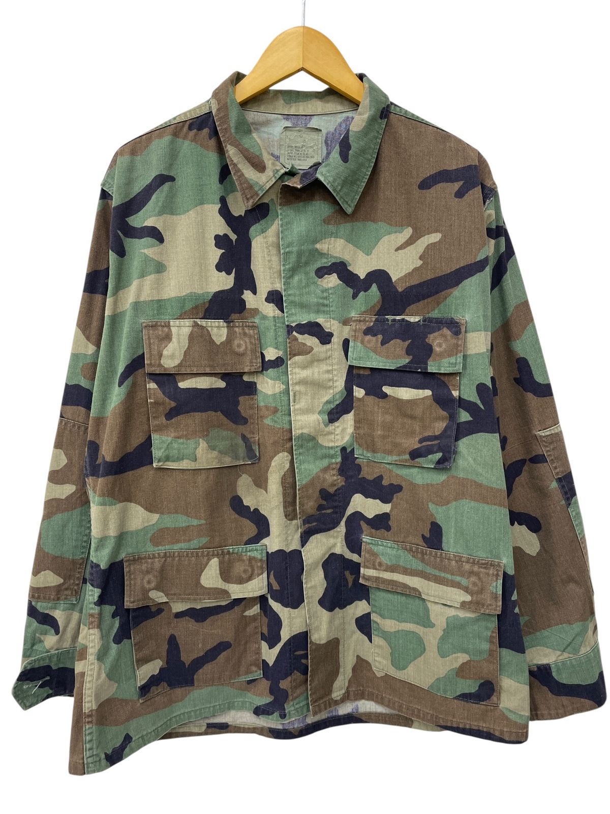 アメリカンアパレル社 98年製 迷彩 カモ BDU JACKET ジャケット