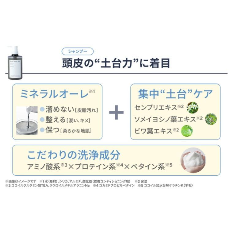 エレクトーレ ミネラルオーレ プースデシュヴゥー シャンプー