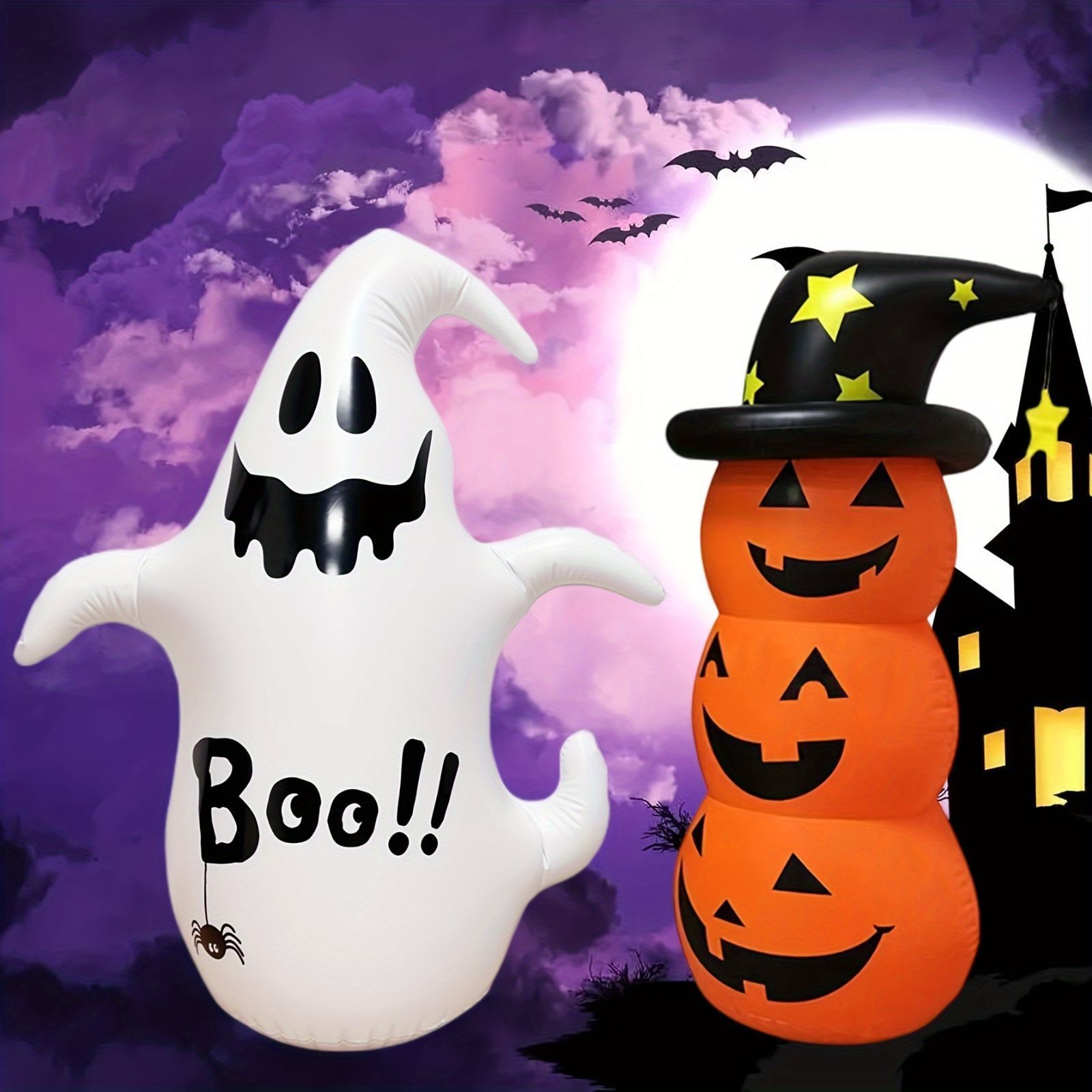 置物 ハロウィン装飾 おばけ インテリア 屋外 飾り ぬいぐるみ 庭 子供 こども 撮影背景 装飾 背景 不気味 ハロウィン インフレータブル デコレーション ゴースト バルーン 屋内 屋外 膨らませる デコレーション 庭 庭 パーティー デコレーション用