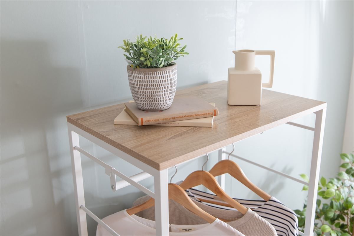 送料無料】棚付き ハンガーラック ［幅60cm］Tito おしゃれ 送料無料