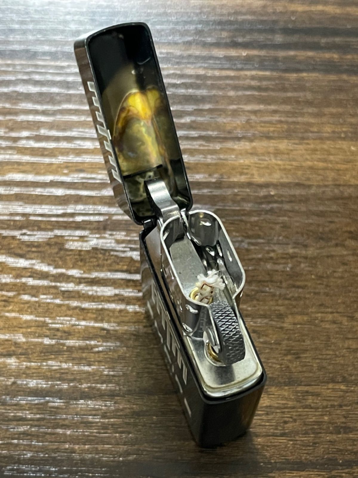 【希少！！】 zippo EMPiRE 2018年製 前面加工品 BLACK NO.222 ゾロ目 希少 その他