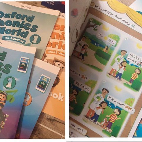 Oxford Phonics World 1-5 英語教材 10冊セット 子供英語 子供