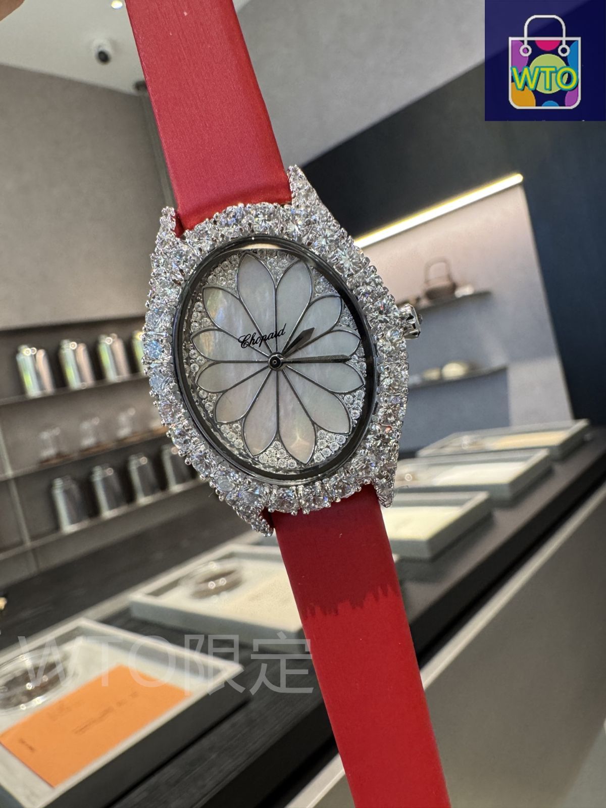 Anne  純正ダイヤモンド ダイヤル 腕時計 関税送料込 今日特価】Chopard ショパール L'Heure du Diamant ダイヤ時計