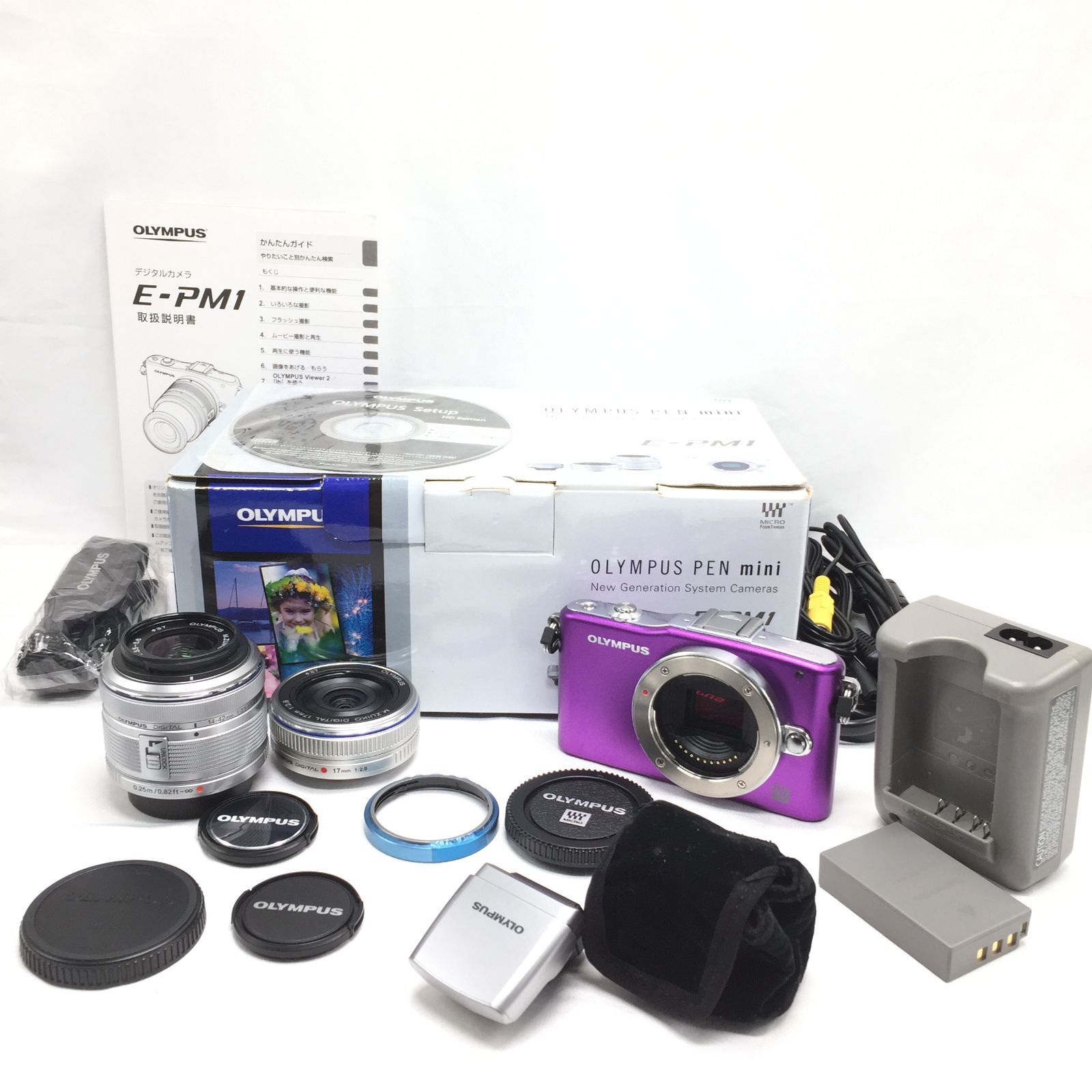 PEN mini E-PM1 色々つけます。