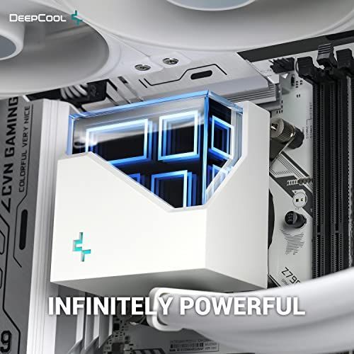 LT720 WH DeepCool LT720 WH 液体クーラー 360mm 第 4 世代デュアル