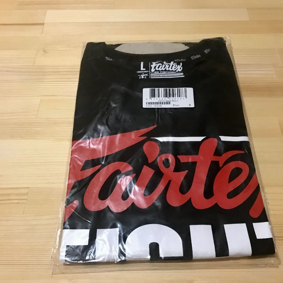 新品】Fairtex フェアテックス Tシャツ TST51 ブラック Lサイズ - メルカリ