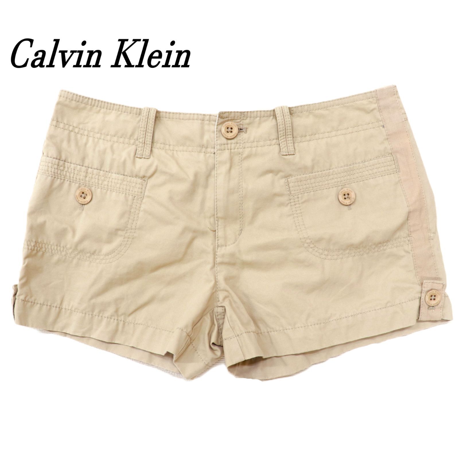 Calvin Klein カルバンクライン ショートパンツ 4 コットン BEG