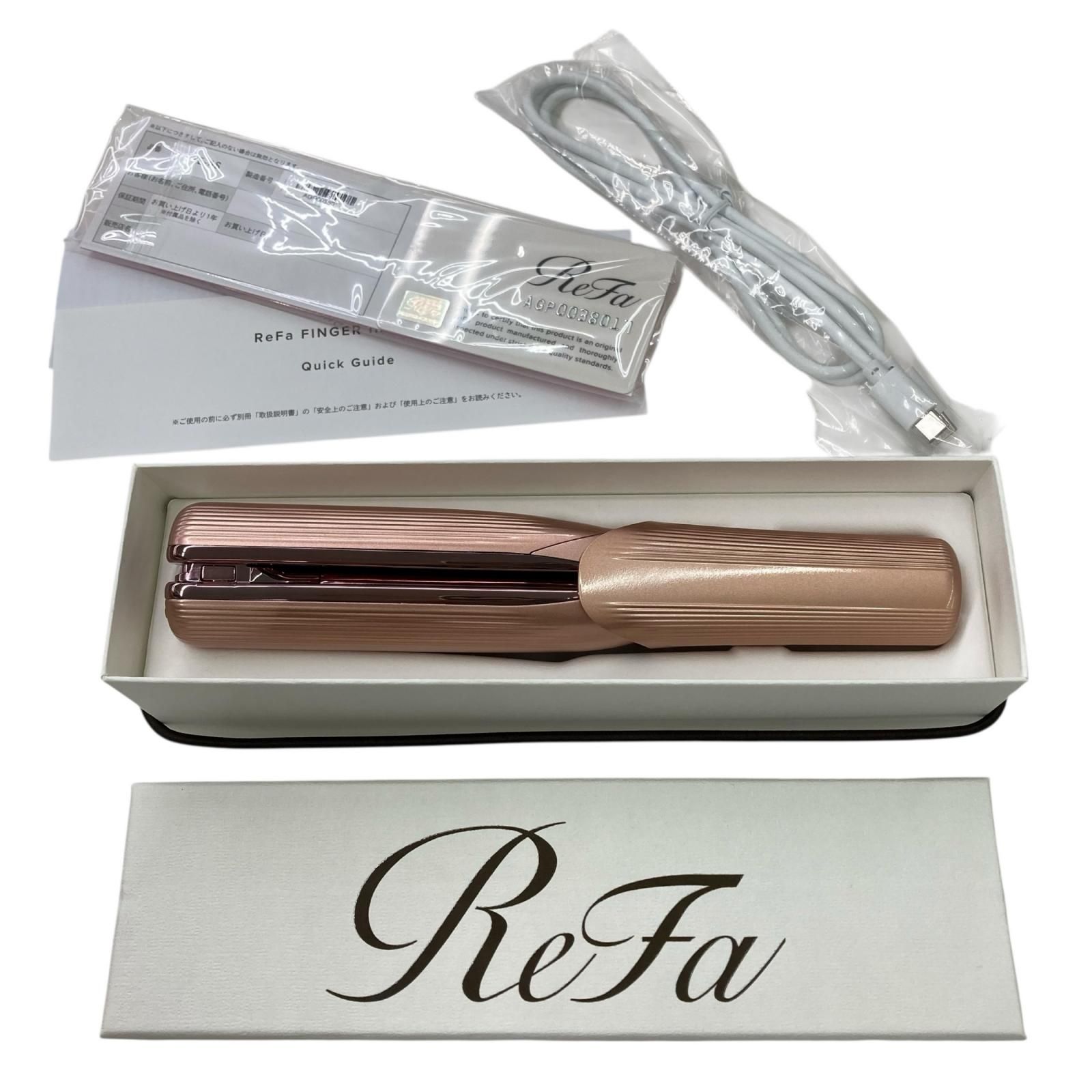 186000 ReFa リファ フィンガーアイロンST RE-AS-05A ピンク き あり