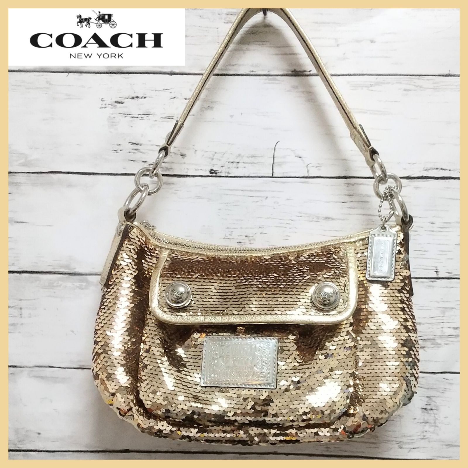 ☆美品☆COACH ミニショルダーバッグ ハンドバック 2way 希少モデル