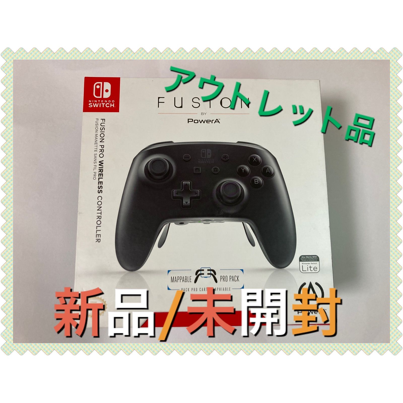 その他新品・未開封 PowerA Fusion Pro ワイヤレス コントローラー