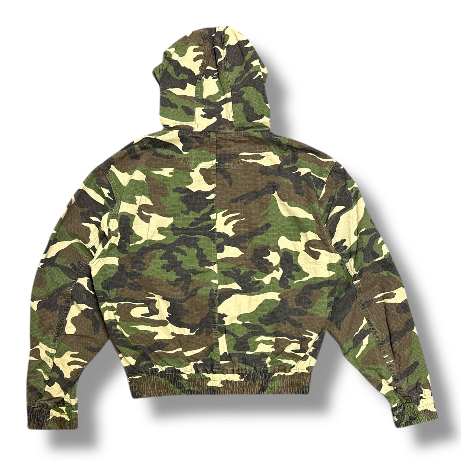 参考上代39600円 BREATH 25SS SUICIDE CAMO ZIP UP HOODIE 迷彩 カモ 