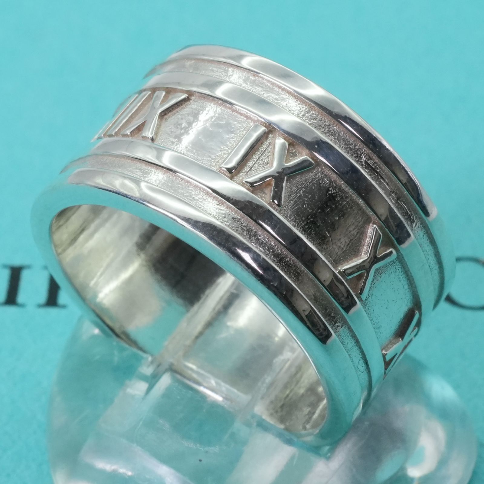 【極美品】21号 Tiffany ティファニー 1997 ナローリング 925 オールドティファニー 1837 ナローリング 21号 1997 QM1fe