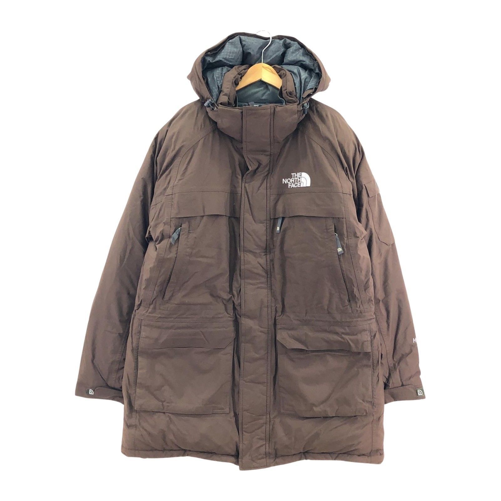 THE NORTH FACE マクマードパーカー ファーフード付ダウンジャケット ブラウン L ND015 - メルカリ