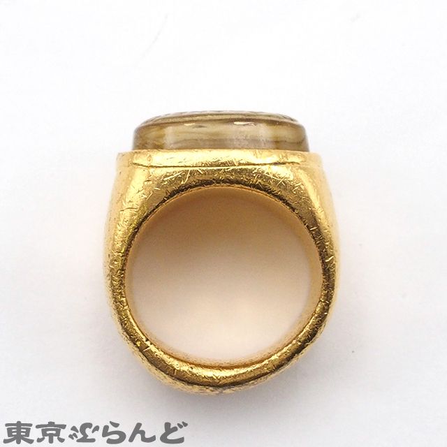 【テレビで話題】 シャネル GP ゴールド ヴィンテージ リング ココマーク CHANEL 指輪