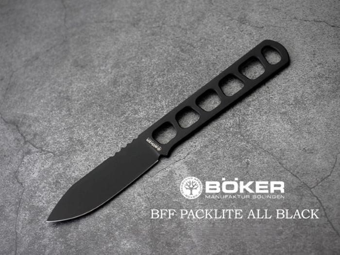 ボーカー BFF パックライト 120752 オールブラック BOKER BFF Packlite Allblack サバゲー